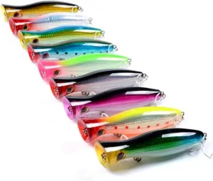 Fishing Hard Lures Baits, Saltwater Popper Offshore Big Game Top Water Tuna Lures Heavy Duty Hard Lures Baits
