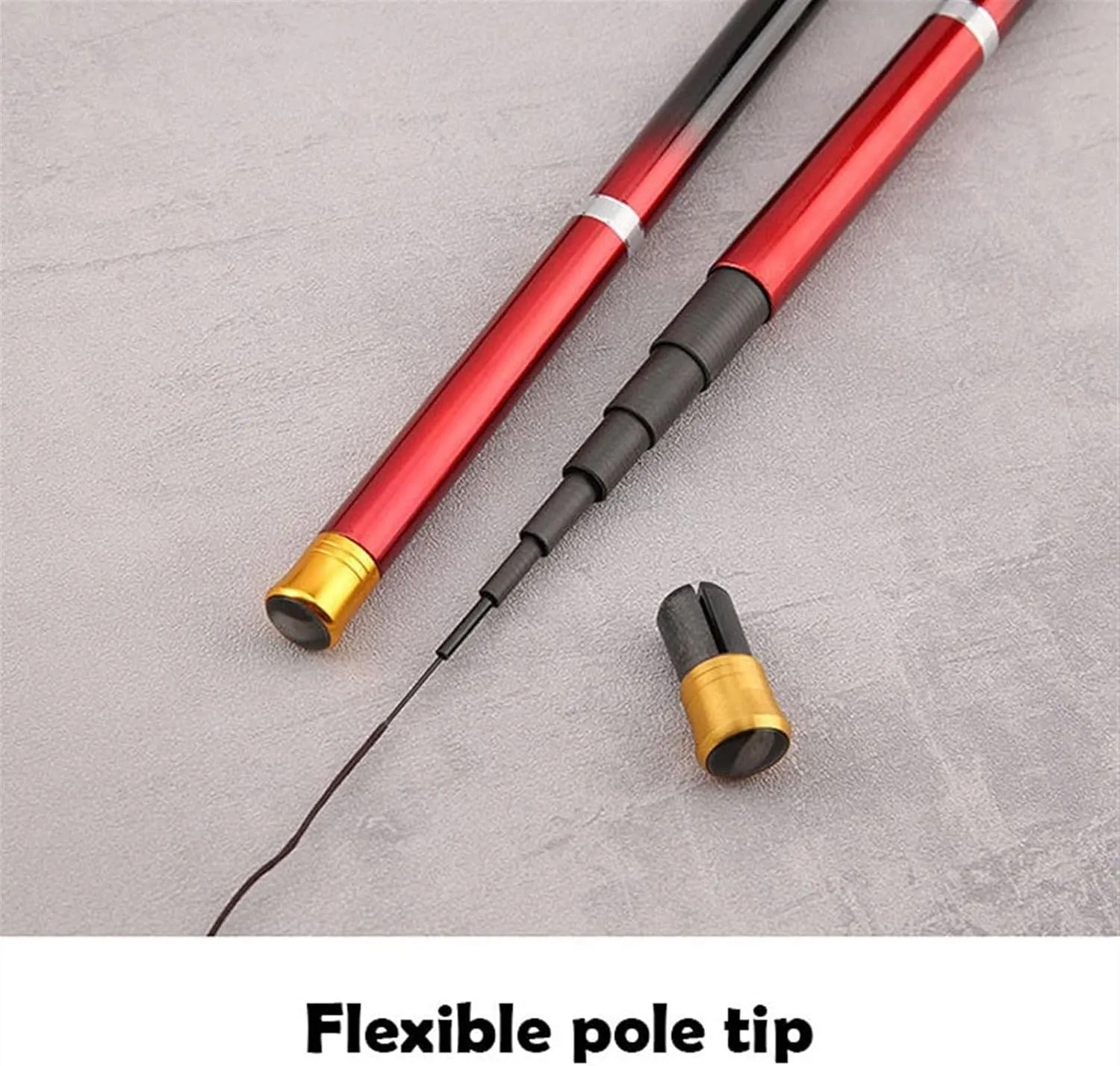 Fishing Rod Hand Rod Telescopic Fishing Rod Carbon Fiber Freshwater Carp Fishing 3.6M~7.2M Portable Fishing Gear