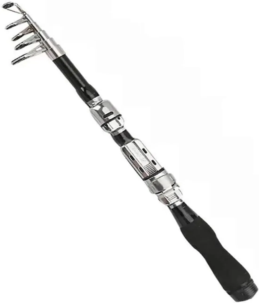Fishing Rod Telescopic Fit for Mini Fishing Rods Super Hard Carbon Steel Rivers Lakes Fishing Rod Portable Sea Pole Fishing Good Accessories Carbon Fiber Fishing Rod