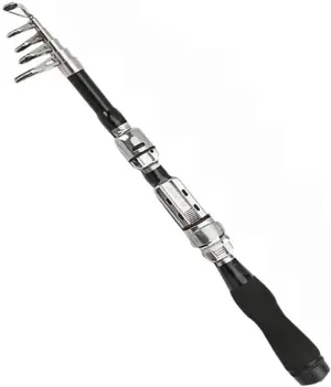 Fishing Rod Telescopic Fit for Mini Fishing Rods Super Hard Carbon Steel Rivers Lakes Fishing Rod Portable Sea Pole Fishing Good Accessories Carbon Fiber Fishing Rod