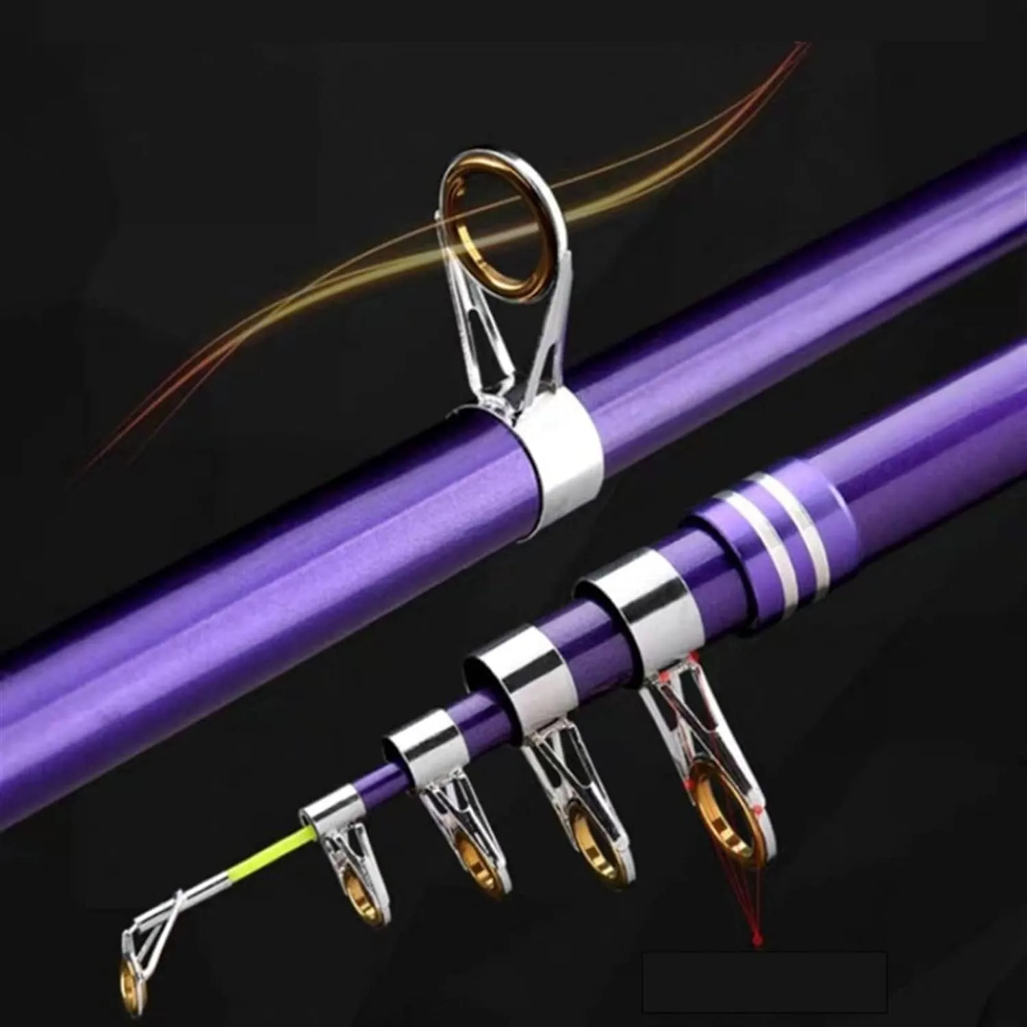 Fishing Rods 2.1m~3.6m Carp Rods Telescopic Sea Fishing Rods Lightweight Hard Fishing Rods Tackle