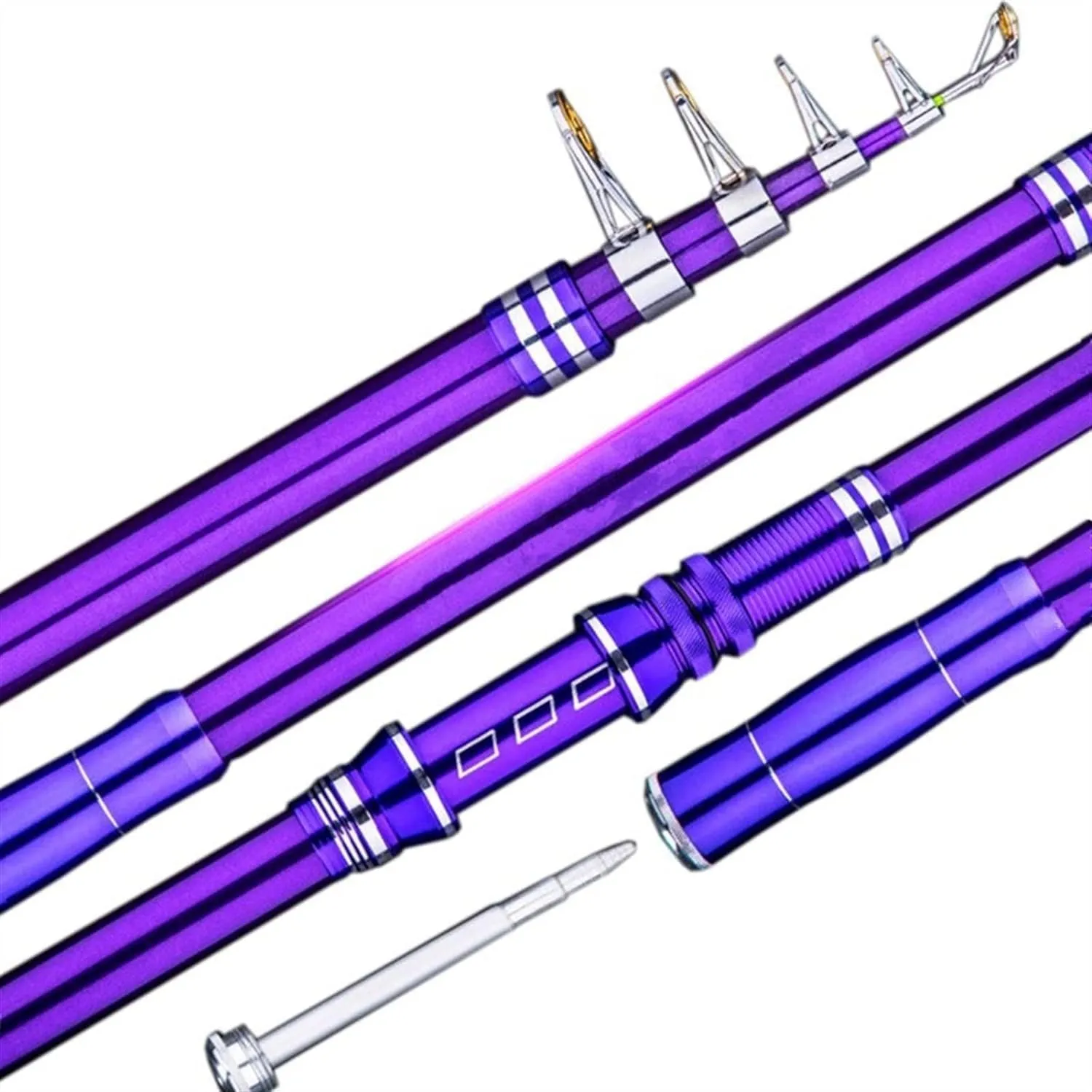 Fishing Rods 2.1m~3.6m Carp Rods Telescopic Sea Fishing Rods Lightweight Hard Fishing Rods Tackle