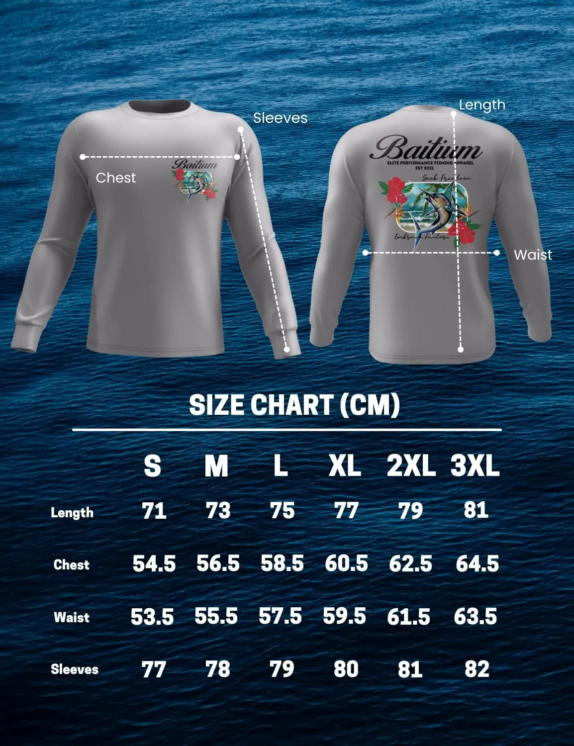 Fishing Shirts for Men, Mens Fishing Shirts Long Sleeve, UPF 50 Quick Dry, Rash Gaurd, Fishing Clothes for Men, Fishing Gear