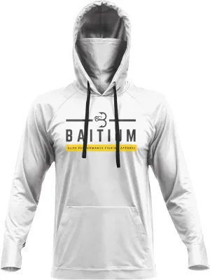 Fishing Shirts for Men,UPF50 Hooded Long Sleeve with Gaiter, Sun Protection Dry Fit Apparel, Face Mask, Fishing Clothes