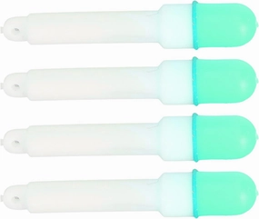 Fishing Rod Night Fishing Light, Reusable Fishing Glow Sticks 18mAh Battery High Visibility Lightweight for Saltwater (Steady On Green)