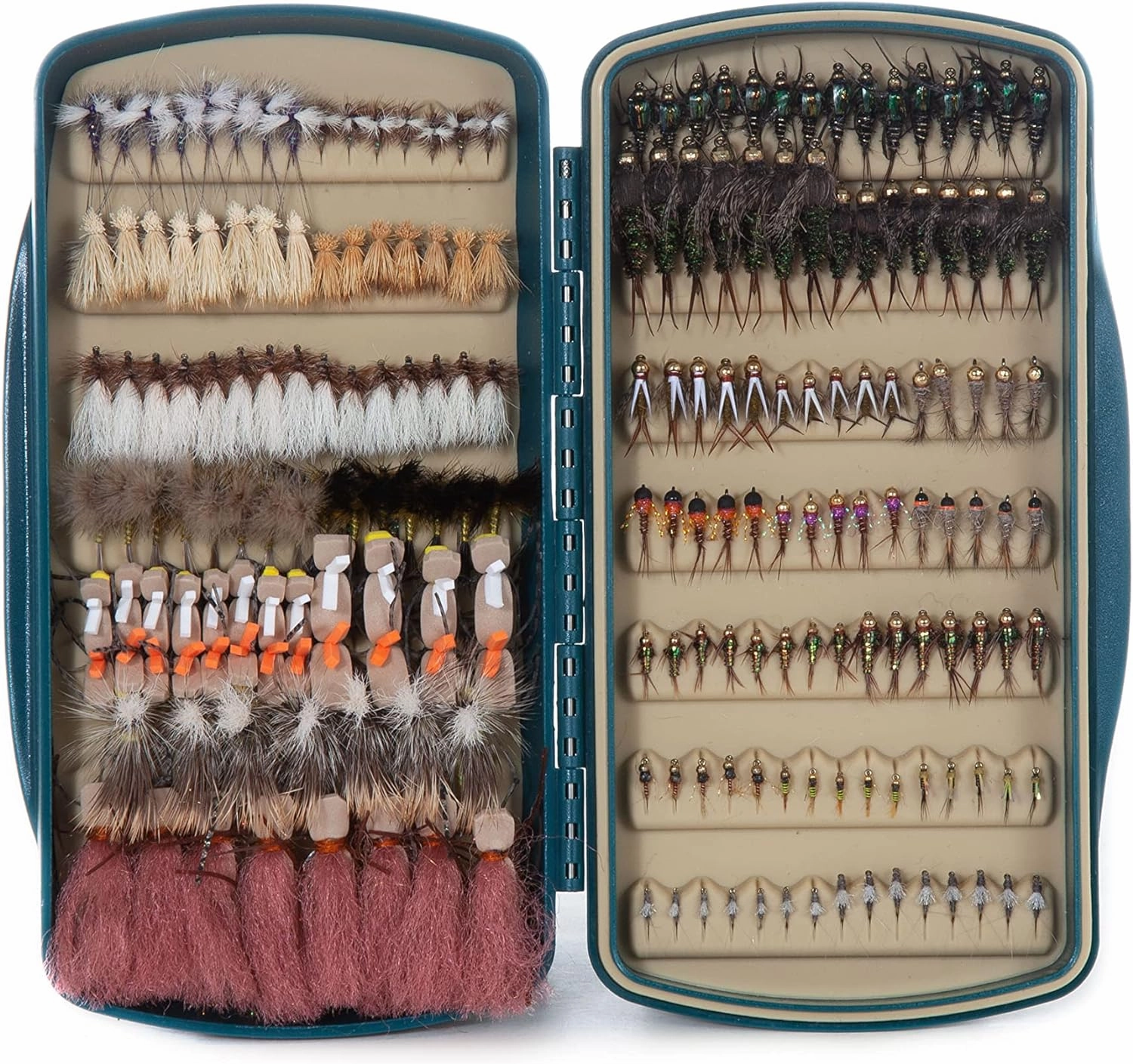 fishpond Tacky Pescador Fly Box | Medium – Baja Blue | Waterproof Fly Fishing Fly Box | Tacky Fly Boxes for Fly Fishing