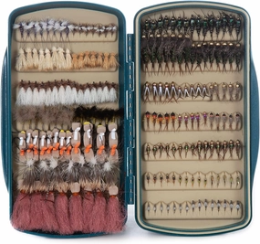 fishpond Tacky Pescador Fly Box | Medium – Baja Blue | Waterproof Fly Fishing Fly Box | Tacky Fly Boxes for Fly Fishing
