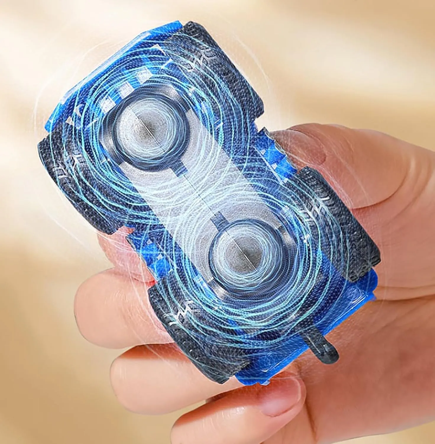 Flexibleh Magnetic Wall Climbing Toy Car, Anowadays Wall Climbing Car, Magnetic Anti-Gravity Wall-Climbing Toy Car, Car That Drives On The Wall and Ceiling, Puzzle Toys (Blue Yellow)