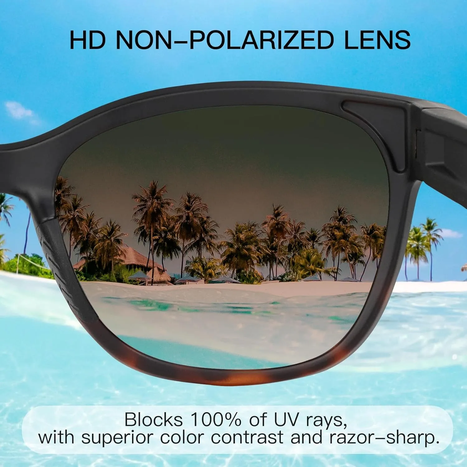 Floating Polarized Sunglasses, Water Sports Sunglasses for Men and Women