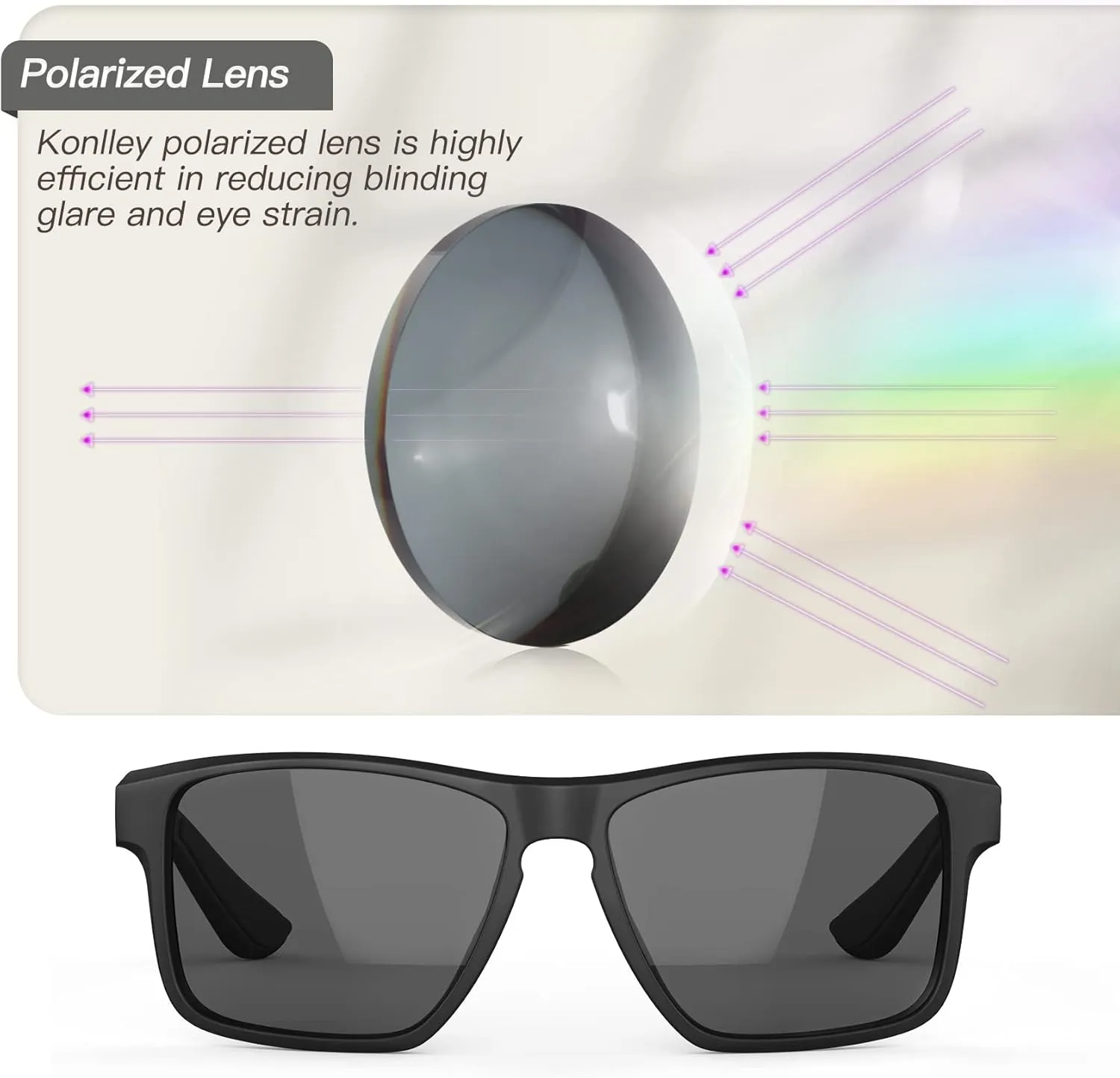 Floating Polarized Sunglasses, Water Sports Sunglasses for Men and Women