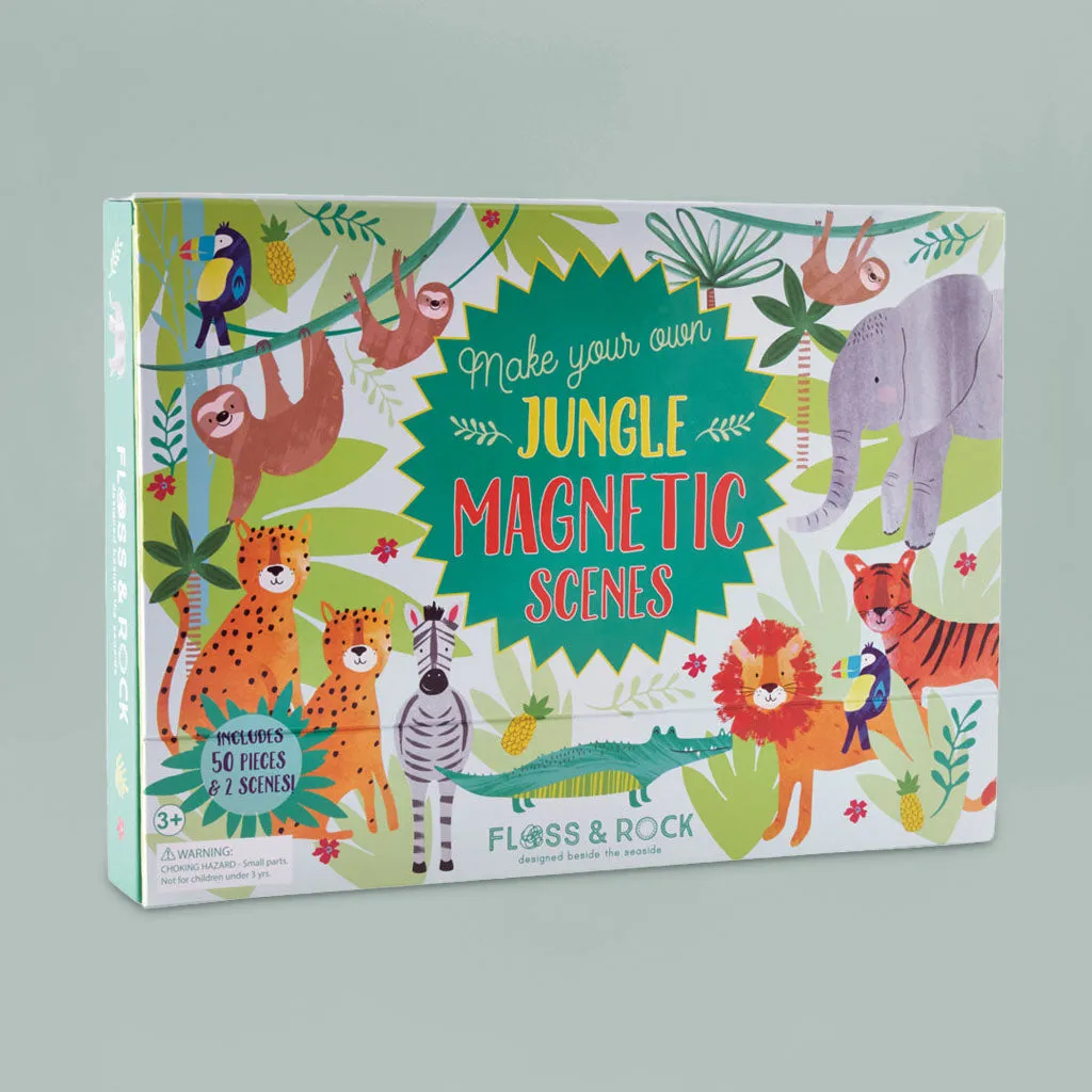 Floss & Rock Jungle Activity Play Set with Jellycat Bashful Lion