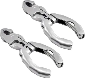 Foldable Multi Pliers, Compact and Portable, Stainless Steel Pliers Tool Set with Screwdriver and Bottle Opener, Small Tools for Basic Maintenance (1)