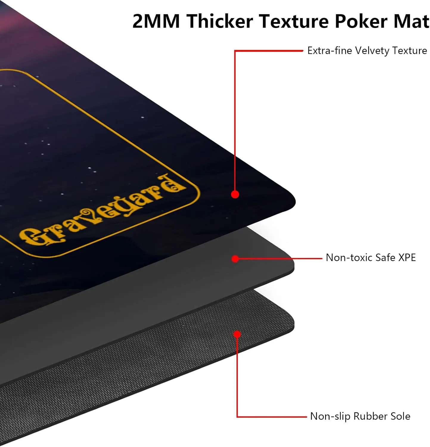 for MTG Playmat with Zones 24" x 14" with High Elastic Rubber Base Non-Slip Rubber Sole HD Printing for MTG Mat Magic Mat Card Playmat Magic Playmat Mouse Pad, Auroral Starry Sky