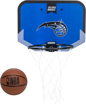 Franklin Sports NBA Team Over The Door Basketball Hoop - Kids Indoor Mini Basketball Hoop with Basketball - NBA Fan Shop Mini Hoop for Bedroom & Office