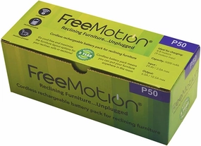 FREEMOTION 5000 mAh Battery Power Recliner Rechargeable Battery Pack, for Sofa Battery, Sectional Battery, Furniture Battery, with Power Supply