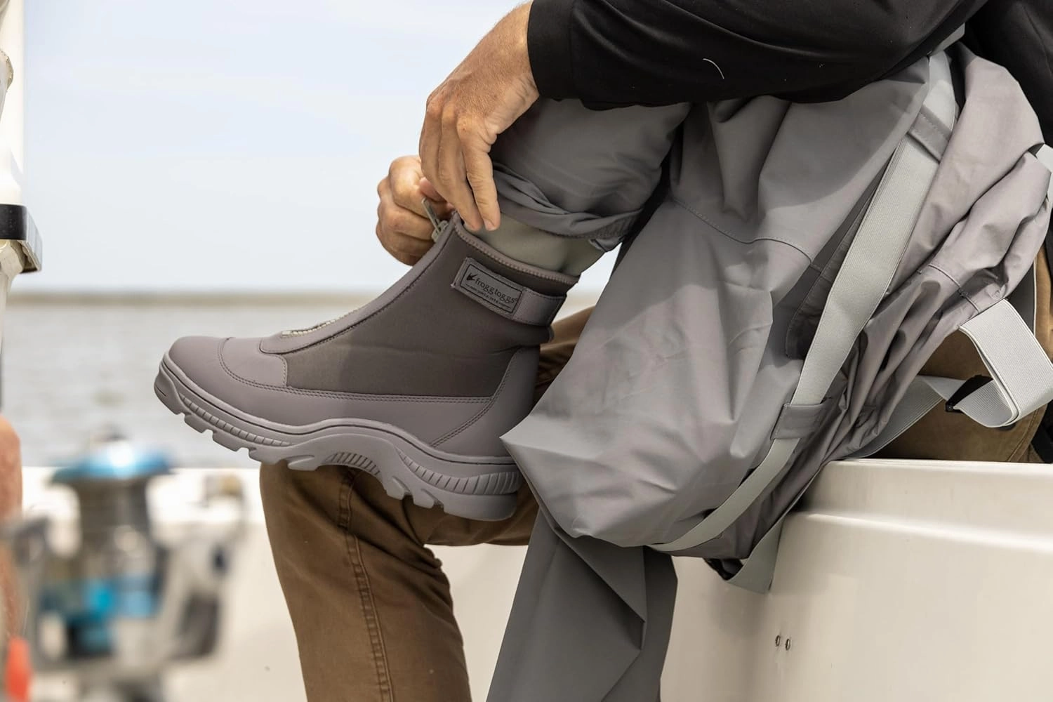 FROGG TOGGS Men's Aransas II Neoprene Surf & Sand Waterproof Fishing Wading Boot for Fishing