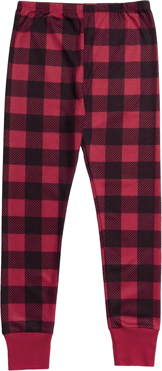 Fruit of the Loom boys Premium Thermal Waffle Underwear Set