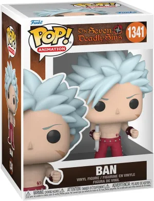 Funko POP! Animation: Seven Deadly Sins - Ban - Collectable Vinyl Figure - Gift Idea - Official Merchandise - for Kids & Adults - Anime Fans - Model Figure for Collectors and Display