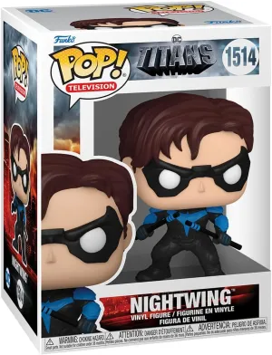 Funko POP! TV: Titans - Nightwing - DC Titans - Collectable Vinyl Figure - Gift Idea - Official Merchandise - for Kids & Adults - TV Fans - Model Figure for Collectors and Display