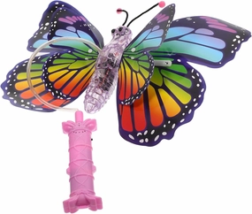 Funny Electric Musical Lantern Toy for Boy Girl Adorable Butterfly Plaything Moving Wings Safe Materials for Toddlers and Parent-boy Girl Interaction Random Colors