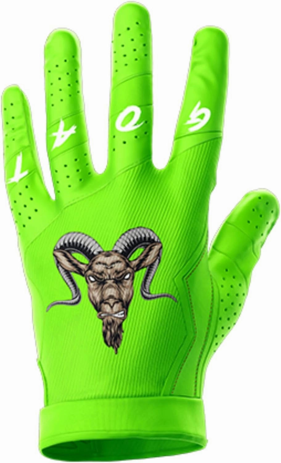 G.O.A.T. You Got Mossed - Ultra Grip Football Gloves - Superior Grip, Breathable Design, for All Weather Conditions