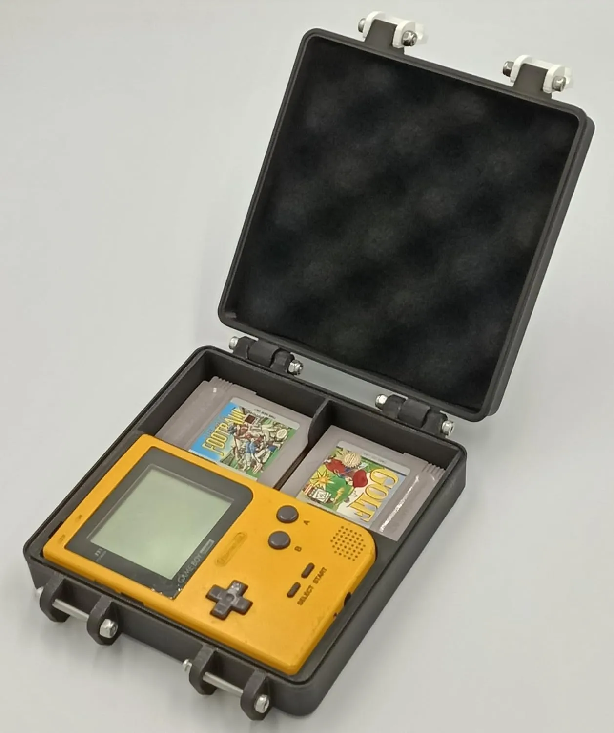 Game Boy Pocket Rugged Protective Carrying Case - Holds 8   1 Games - Perfect Fit