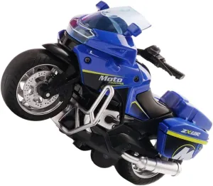 Garneck 1pc Mini Pull Back Motorcycle Friction Powered Educational for Safe Design Birthday Present for Young Motorbike Enthusiasts