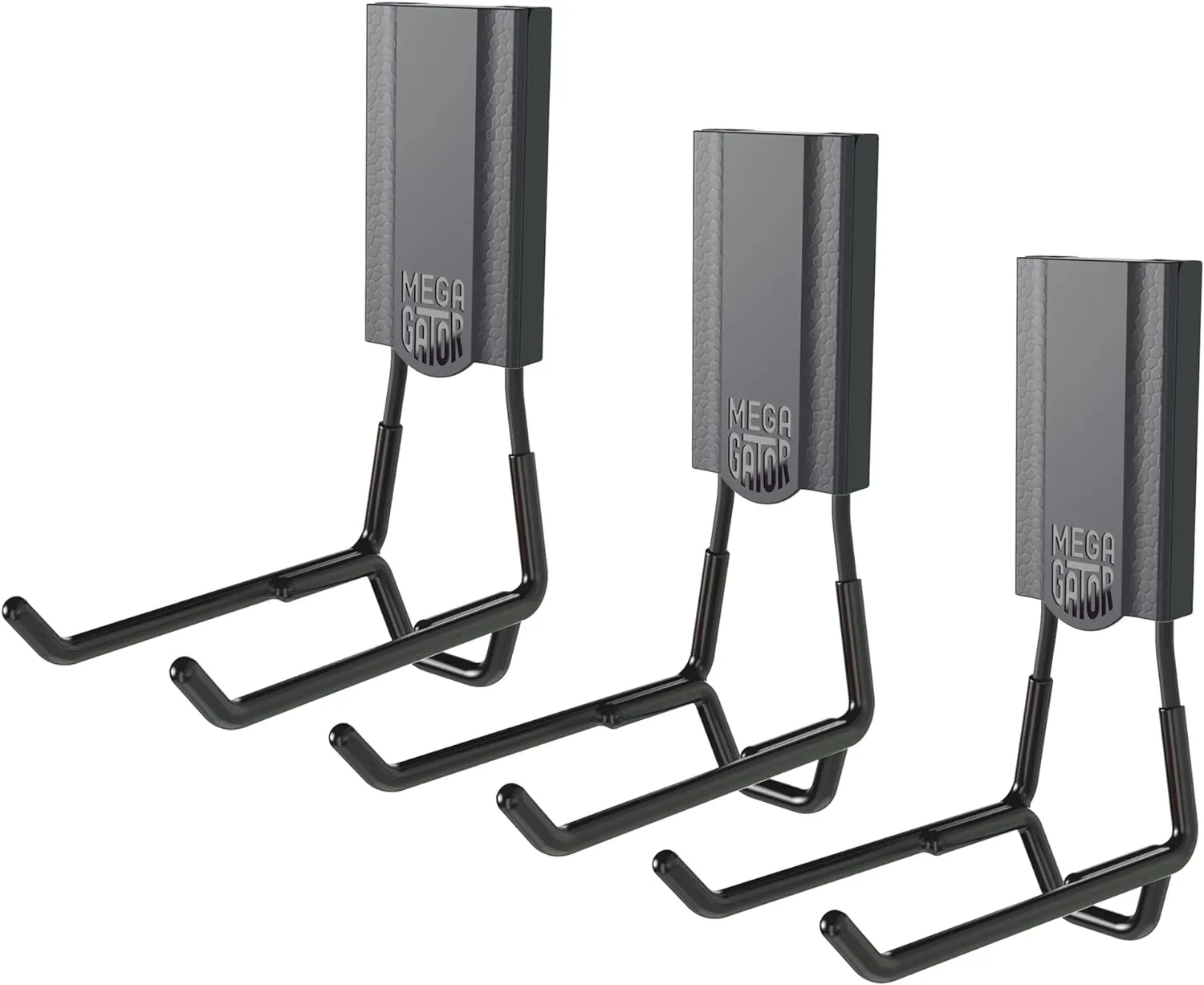 GATOR MAGNETICS MEGA 4.5" Open Hook 3 Pack - Magnetic Heavy Duty Garage Hooks with 45 lb Hold for Steel Surfaces - Garage Organization for Tools, Ladders, Weed Eaters, and More