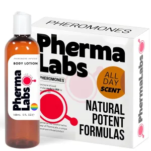 Gay Pheromone Body Lotion for Men, 5 Fl Oz (5 Fl Oz, All Day Scent)