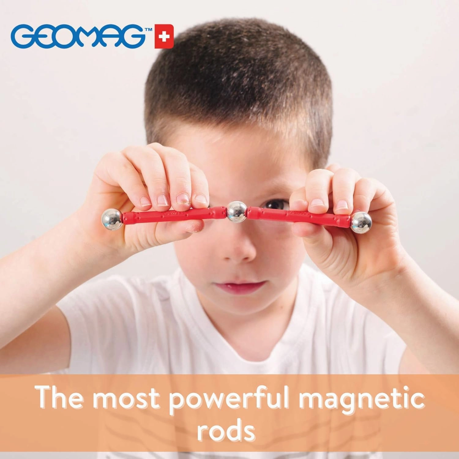 Geomag Magnetic Toys Classic Tiles 200-Piece Building Set For Kids Ages 5-99 | Swiss-Made STEM & STEAM Authenticated Educational Toy Made From 100% Recycled Plastic | Creative School-Age Learning Play