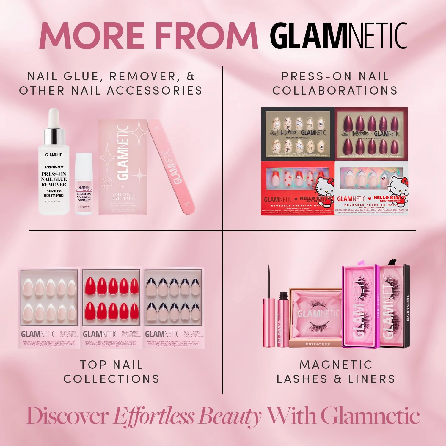 Glamnetic Press On Toenails - Cherry Glaze | Bright Red Fake Toe Nails with a Glazed Finish | 16 Sizes - 32 Toe Nail Kit with Glue
