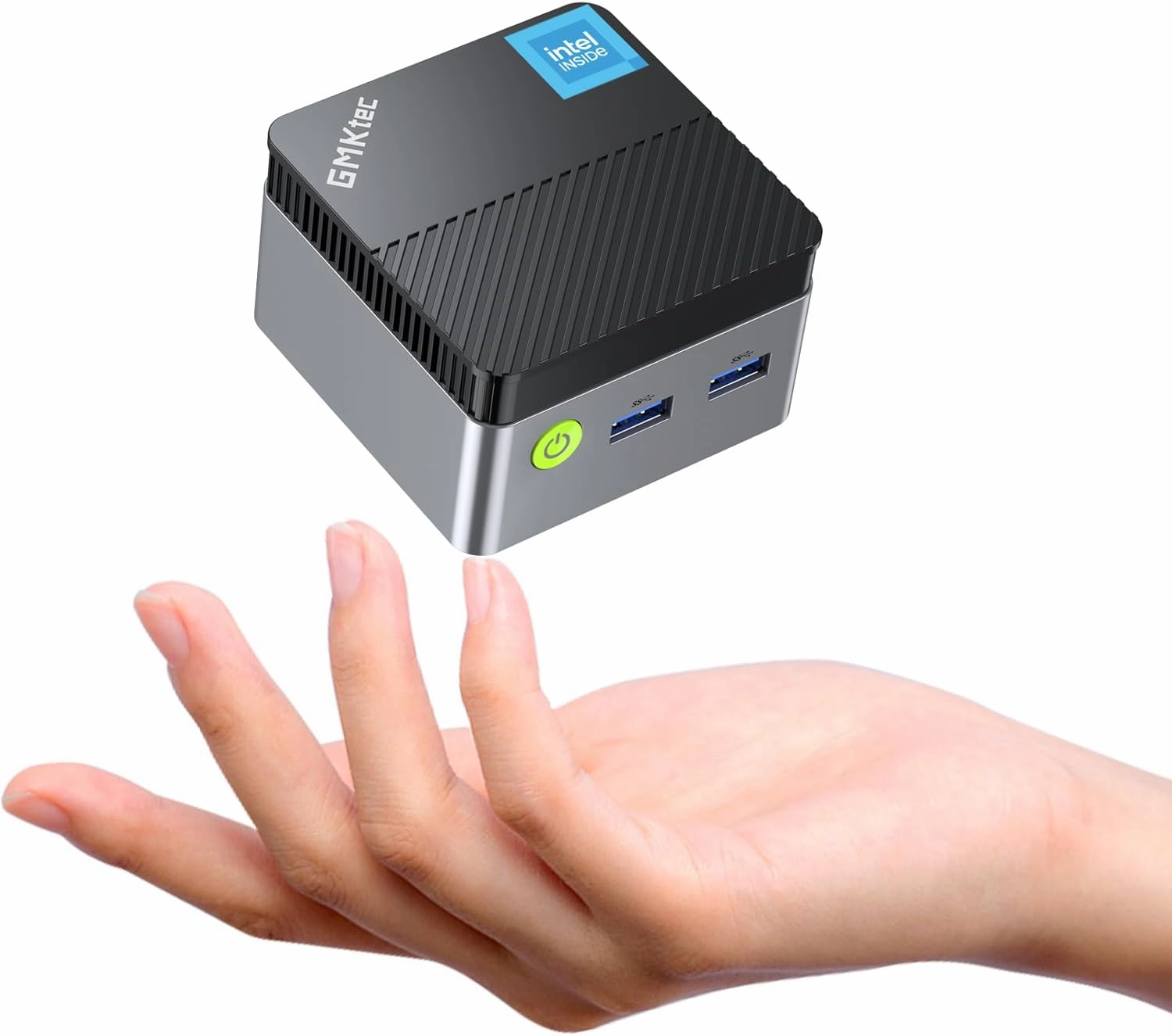 GMKtec Mini PC Intel N97 (Turbo 3.60GHz) 12GB DDR5 512GB SSD Micro Desktop Computer for Business, School, Office, Nucbox G5 12 512
