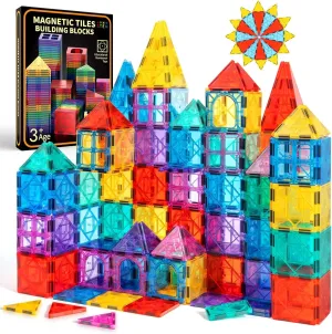 GobiDex Magnetic Tiles STEM Building Toys for 3  Years Old Boys and Girls Preschool Classroom Must Haves Blocks Game