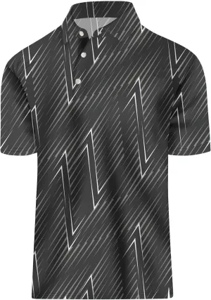 Golf Shirts for Men Funny: Hawaiian Golf Polo Shirt Dry Fit