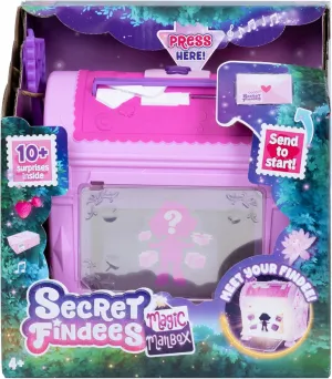 Goliath Secret Findees Magic Mailbox Pink | Includes Either Audree or Roxee | Discover 10  Surprises Inside | Recommended for Ages 4 