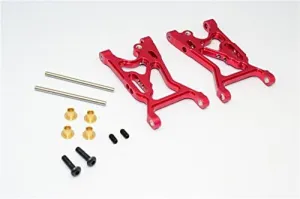 GPM For Team Losi Mini 8ight Upgrade Parts Aluminum Front Suspension Arm - 1Pr Set Red