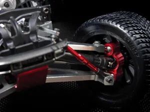GPM For Traxxas 1/16 Mini E-Revo, Mini Slash, Mini Summit Upgrade Parts Aluminum Front/Rear Knuckle Arm - 1Pr Set Orange