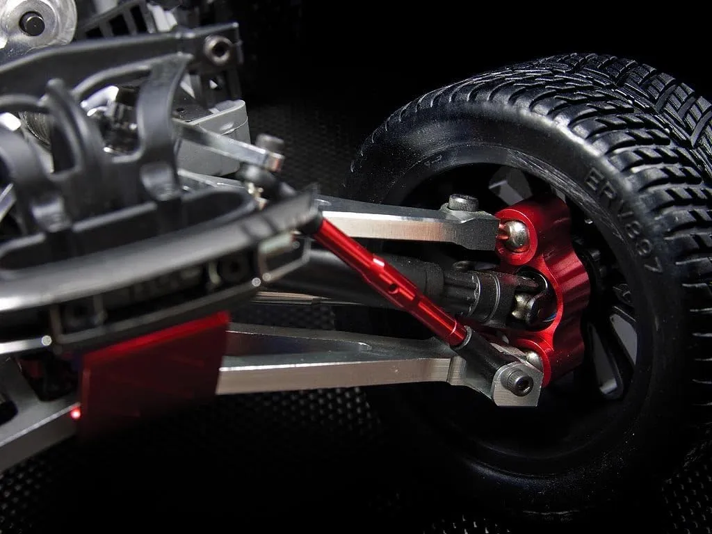 GPM For Traxxas 1/16 Mini E-Revo, Mini Slash, Mini Summit Upgrade Parts Aluminum Front/Rear Knuckle Arm - 1Pr Set Orange