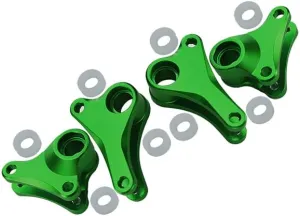 GPM For Traxxas 1/16 Mini E-Revo, Mini Slash Upgrade Parts Aluminum Front Rear Rocker Arm - 4Pcs Set Green