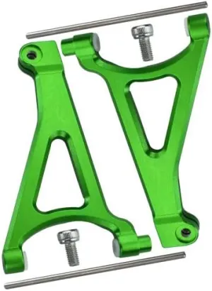 GPM for Traxxas 1/16 Mini E-Revo Upgrade Parts Aluminum Front Upper Arm - 1Pr Set Green
