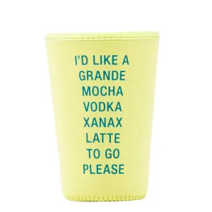 Grande Mocha Vodka  To Go Koozie