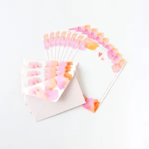 GreenFlash Mini Letter Set - Pink Hearts