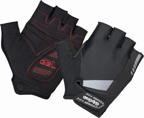 GripGrab SuperGel Padded Half Finger Road Riding Summer Cycling Gloves Bicycle Gloves Biking Gloves for Men Fingerless Cycle Mitts