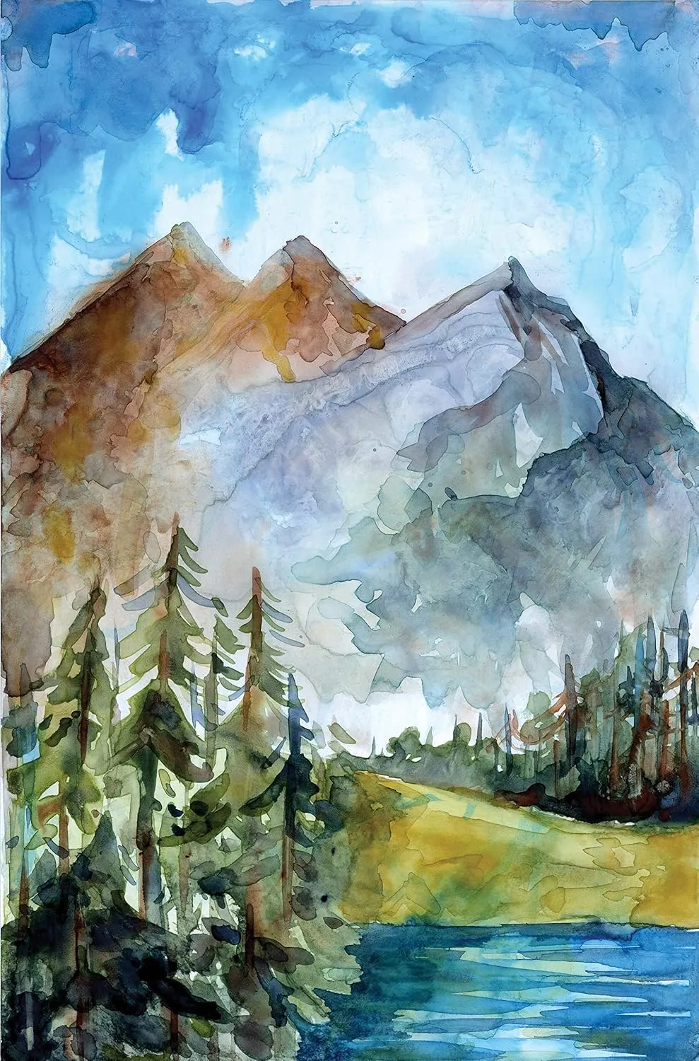 Grumbacher 9" x 12" Moto Mixed Media Opaque Film, 10 MIL/200 GSM, 10 Sheets/Pad, 1 Each