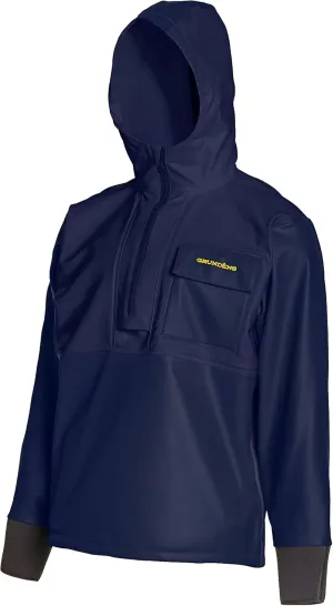 Grundéns Neptune Thermo Anorak Jacket | Durable Waterproof Protection Jacket with Warm Fleece Backer for Fishing Rain Gear