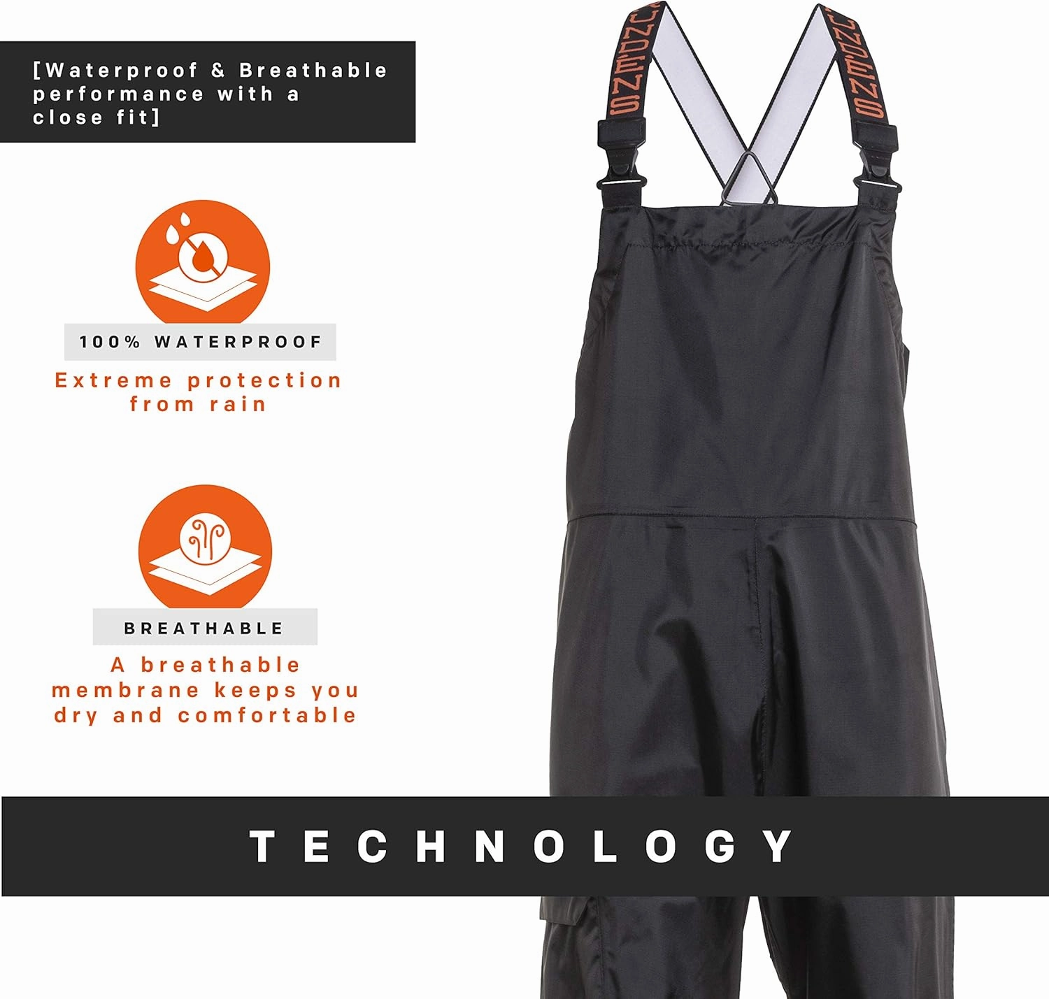 Grundéns Men's Weather Watch Fishing Bib Trouser