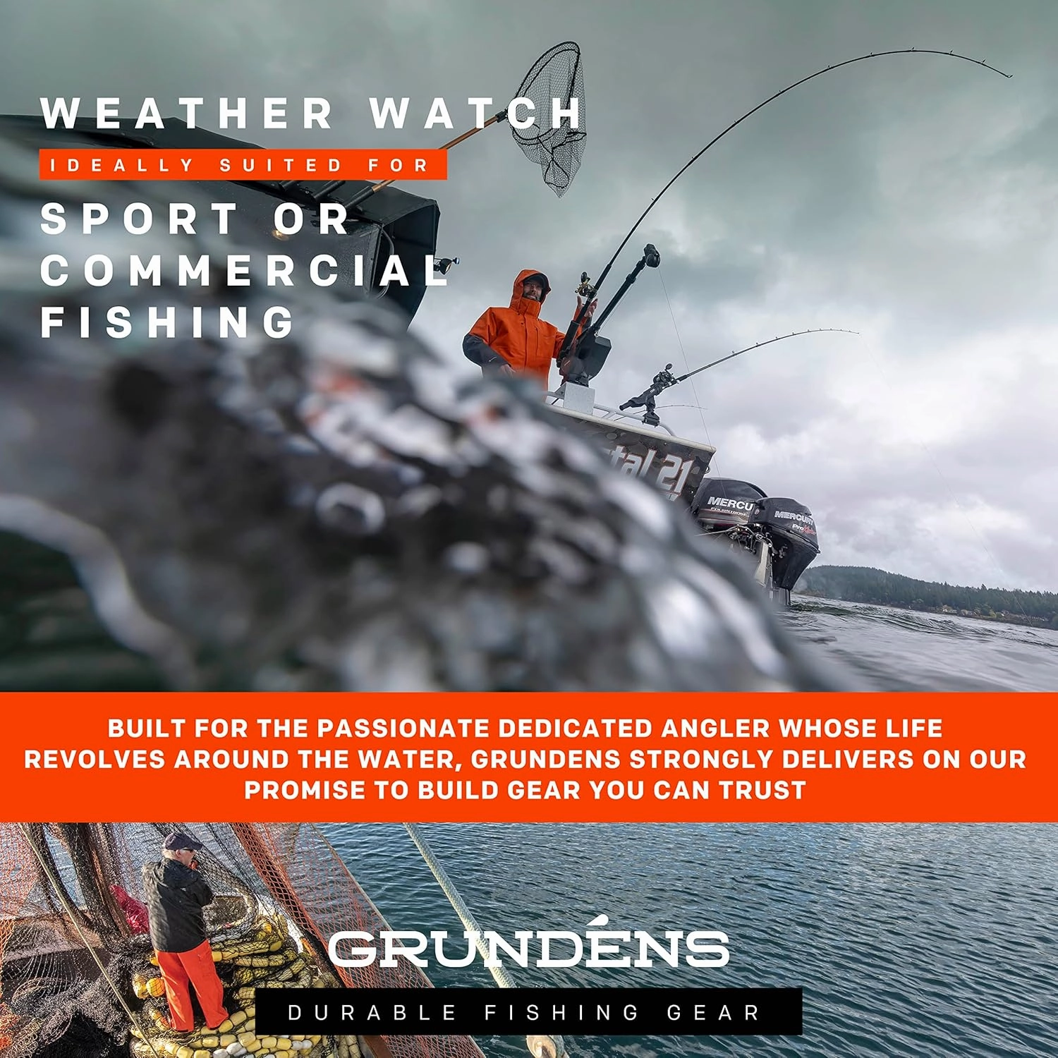 Grundéns Men's Weather Watch Fishing Bib Trouser