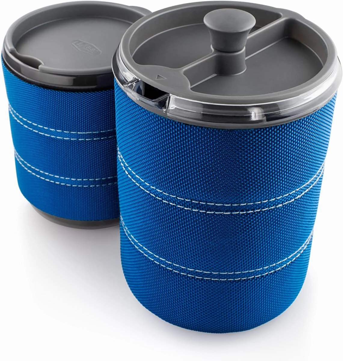 GSI Outdoors Personal 20 fl. oz. Javapress I Insulated French Press Travel Coffee Mug for Camp Coffee and Tea