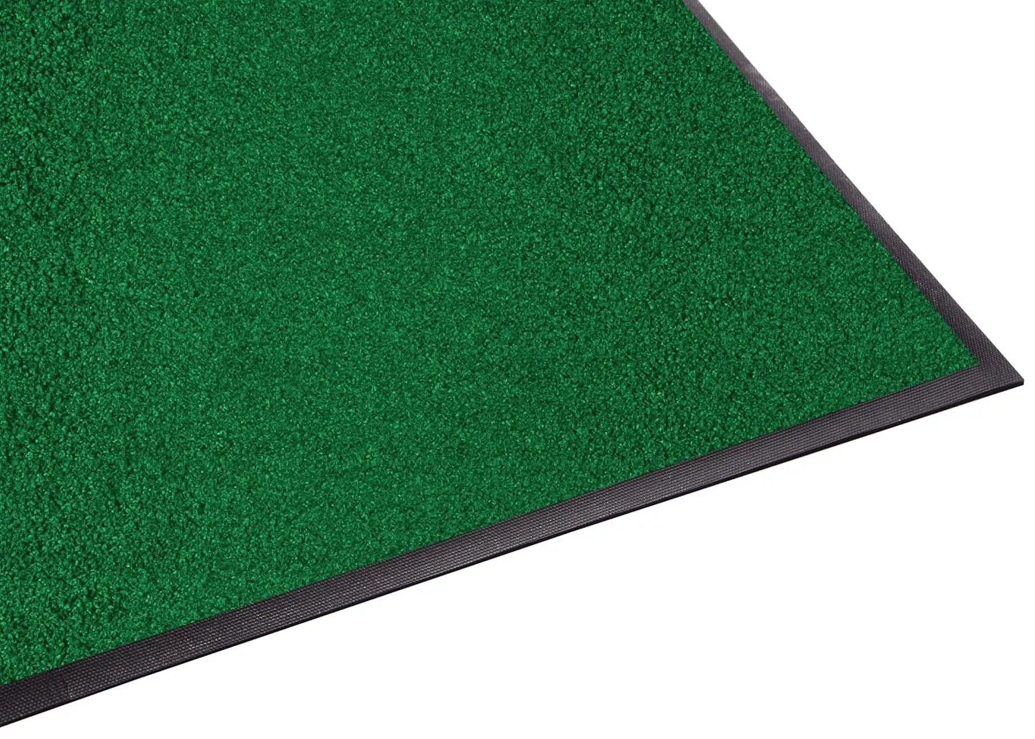 Guardian Platinum Series Indoor Wiper Floor Mat, Rubber with Nylon Carpet, 2'x10', Green