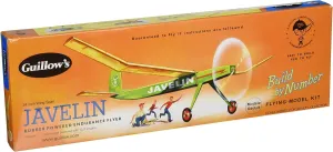 Guillow's Javelin Rubber Powered Endurance Flyer Model Kit